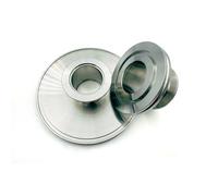 YUANYAO ISO à KF réducteur de Vide Taille tête Pince à Vide Bride réducteur SUS304 Acier Inoxydable ISO63/80/100/160 Trun à KF16/25/40/50(ISO80To KF50)