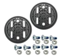 YUANYAO Plaque de montage pour snowboard Diamètre 94,5 mm 4 trous 4 x 4 pièces de rechange Technine avec kit de fixation à vis