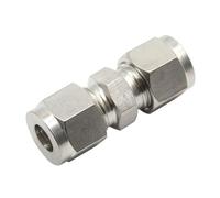 YUANYAO Raccords à Compression Droits en Acier Inoxydable 1/8, 1/4, 3/8, 1/2, 304, 3, 4, 6, 8, 10, 12, 14, 16, 18, 20, 22, 25mm (Size : 3mm)