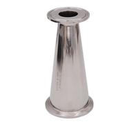 YUANYAO Réducteur concentrique à Trois Pinces, 2 "X 1", raccord sanitaire en Acier Inoxydable 304, matériel de bière for Brassage à Domicile