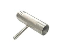 YUANYAO Réducteur de Tuyau en Acier Inoxydable 304, 6 8 10 12 14 16 19 20 25 32 38-51mm, réducteur de Barbe, té séparateur à 3 Voies, raccord de coupleur(Size:32-10-32mm)