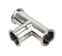 YUANYAO Té de manière 3/4'' 1'' 1.5'' 2'' 2.5'' 3'' 4'' en Acier Inoxydable SS304, raccord de Tuyau sanitaire (Size : 32mm x Ferrule 50.5)
