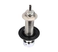 YUANYAO Tige de Robinet de bière 100mm avec Mamelon plaqué cuivre et Nickel, Longue Tige de Mamelon de bière for Brassage et Distribution de bière