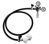 YUANYAO Tuyau de Carbonatation de gaz en PVC de 5/16 Pouces, régulateur de Co2 avec Adaptateur W21.4 converti en Bouteille de gaz CO2 Adaptateur T21-4 (Color : C)