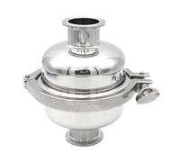 YUANYAO Vanne de Filtre sphérique 100 Mailles for tuyaux 38/51 mm 1,5" 2" Tri Clamp 304 Acier Inoxydable sanitaire Homebrew(102x51)