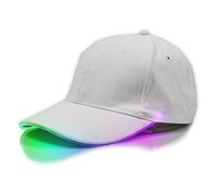 YUANYUYING Chapeau lumineux, chapeau de festival, casquette de baseball unisexe réglable pour scène, festival, club (Couleur)