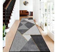 YUANZHI Tapis de Couloir 70 x 140 cm Lavable Antidérapant Moelleux Tapis de Passage, de Chambre Résistant Aux Taches, Caoutchouc Antidérapant pour La Famille et Le Commerce, A