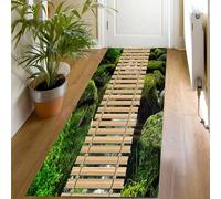 YUANZHI Tapis de Passage sur Mesure 90 x 110 cm Anti-salissures, Durable et Facile à soigner Tapis de Couloir avec Motif Facile à Nettoyer pour évier, Couloir, buanderie, D