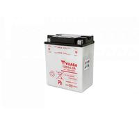 Yuasa Batterie de moto 12N14-3A 12V 14Ah conventionnelle avec entretien (lg134xl89xh166)