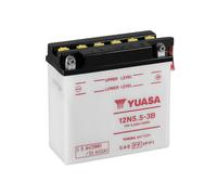 YUASA 12N5.5-3B Batterie sans pack acide, taille 135 mm