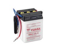 YUASA - Batterie Moto 6V Avec Entretien Sans Pack Acide 6N4-2A-4