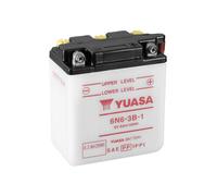 YUASA 6N6-3B-1 Batterie sans pack acide