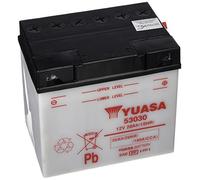 YUASA BATTERIE 53030 - SANS PACK ACIDE (NON INCLUS)