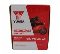 Yuasa B38-6A Batterie 6V 14A CC1,80A Ducati Moto Guzzi 119x83x161mm Sans Acide