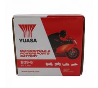 Yuasa B39-6 Batterie 6V 7A CC0,70A Sans Acide E01060 126x48x126mm