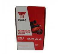 Yuasa Battery – Batterie B49-6 – 6 V / 8 Ah – sans pack acide (non inclus)