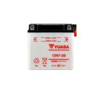 YUASA - BATTERIE 12 N7 - 3B - L137 x l76 x H134 - avec entretien - Livré sans Acide