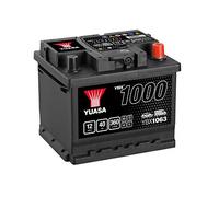 YUASA Batterie 40, Ah 360, A/EN YBX1063 L 207mm B 175mm H 175mm Compatible avec VW Golf III 3/5 portes 1H1 Golf II 3/5 portes 19E, 1G1 Transporter T4 Minibus 70B, 70C, 7DB, 7DK, 70J, 70K, 7DC, 7DJ