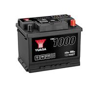 YUASA Batterie 56, Ah 510, A/EN YBX1027 L 243mm B 175mm H 190mm Compatible avec VW Golf 4 3/5 portes 1J1, BMW 3 Berline E46, SEAT Ibiza III 3/5 portes 6L, AUDI A3 Sportback 8PA, PEUGEOT