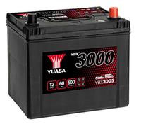 YUASA Batterie 60, Ah 500, A/EN YBX3005 L 232mm B 175mm H 225mm