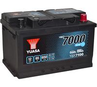 YUASA Batterie 65, Ah 650, A/EN YBX7100 L 278mm B 175mm H 175mm
