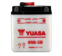 YUASA BATTERIE 6N6-3B - SANS PACK ACIDE (NON INCLUS)