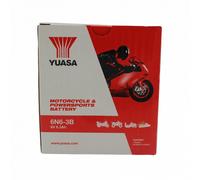 Yuasa Batterie 6v 6N6-3B Sans Acide 99x57x111mm 6A CC 0,60A Pour Honda Malaguti