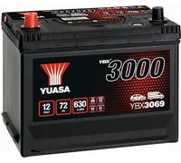 YUASA Batterie 72, Ah 630, A/EN YBX3069 L 269mm B 174mm H 225mm