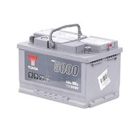 Yuasa Battery – Batterie Silver YBX5100 12 V 75 Ah 710 A Hautes performances