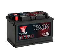 YUASA Batterie 76, Ah 680, A/EN YBX3086 L 278mm B 175mm H 190mm Compatible avec VW Routan Van, OPEL Antara L07, FORD Maverick SUV 1N2 Maverick SUV UDS, UNS, HYUNDAI H-1 / Starex MPV A1, PEUGEOT 504 A