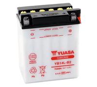 Yuasa Batterie moto YB14L-B2 / Yb14Lb2, 12V, avec entretien, sans pack acide