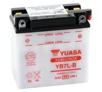 Yuasa Batterie de moto YB7L‑B 12 V 8 Ah AGM YuMicron