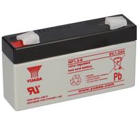 Yuasa Batterie Plomb NP1.2-6 Pb 6V 1,2Ah Faston 4,8 FG10121 A506/1.2S