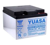 Yuasa Batterie au Plomb Rechargeable NPC24-12I (pour Applications cycliques)
