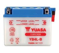 YUASA - Batterie Moto 12V Avec Entretien Sans Pack Acide Yb4L-B / Yb4Lb