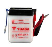 Yuasa Battery Batterie 6N4-2A-4 conventionnelle avec entretien, livrée sans acide