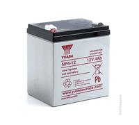 Yuasa - Batterie plomb AGM YUASA NP4-12 12V 4Ah F4.8-Yuasa