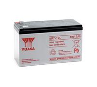 Yuasa - Batterie plomb AGM YUASA NP7-12L 12V 7Ah F6.35-Yuasa