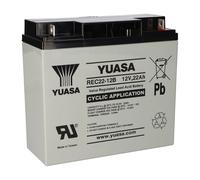 Yuasa REC22-12B Pb Batterie au plomb 12 V 22 Ah cyclique M5 pôle plat