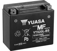 YUASA Batterie sans entretien avec pack d'acide - YTX20L-BS