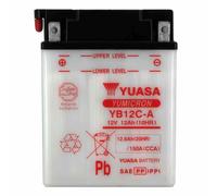 YUASA BATTERIE YB12C-A - SANS PACK ACIDE (NON INCLUS)