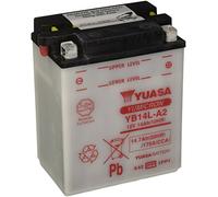Yuasa Batterie YB14L-A2 12V 14Ah - Conventionnelle avec entretien, livrée sans acide