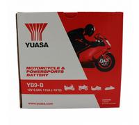 Yuasa Batterie YB9-B Sans Acide 136x76x142mm 9A CCA115 pour Aprilia Cagiva YUA