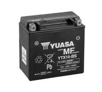 Batterie moto YUASA YTX14-BS 12V 12.6AH 200A