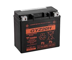 Yuasa GYZ20H Batterie pour moto 12 V 20 Ah