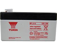 Batterie au plomb Yuasa NP1.2-12 12 V 1.2 Ah plomb (AGM) (l x H x P) 97 x 55 x 48 mm cosses plates 4,8 mm sans entretien