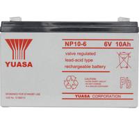 Yuasa NP10-6 NP10/6 Batterie au plomb 6 V 10 Ah plomb (AGM) (l x H x P) 151 x 97.5 x 50 mm cosses pl