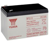 Yuasa NP12-12 Sealed Lead Acid (VRLA) 12 V - Batteries de l'onduleur (Sealed Lead Acid (VRLA), Noir, Blanc, 12 V, 1 pièce(s), 5 année(s), 20 h)
