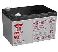 Yuasa NP12-12FR Batterie au Plomb Rechargeable 12 V, Alarme de Secours UPS et Batterie d'urgence (Lot de 1)