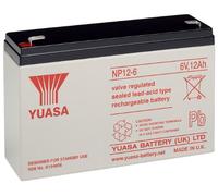 Yuasa NP12-6 Batterie au plomb 6 V Faston 250 6,3 mm (Import Allemagne)